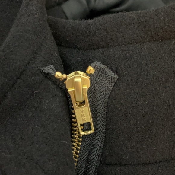 J. Crew Factory Black Pea Coat - Picture 10 of 12
